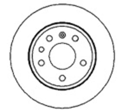 MAPCO 15851 Тормозной диск