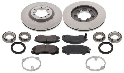 MAPCO 47595 Bremsensatz Bremsscheiben mit Bremsbelägen Vorderachse