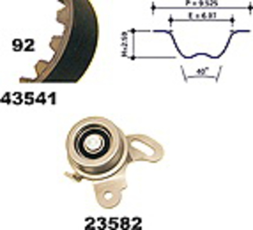 MAPCO 23541 Kit de distribution