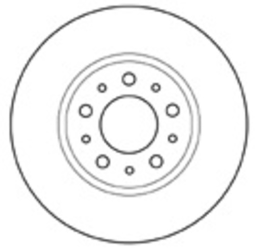 MAPCO 15961 Brake Disc