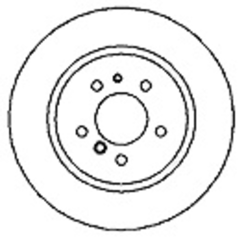 MAPCO 15653 Disque de frein