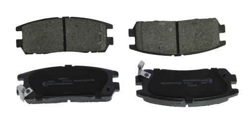 MAPCO 6683 Brake Pad Set, disc brake