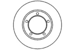 MAPCO 15683 Тормозной диск
