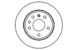 MAPCO 15851 Tarcza hamulcowa