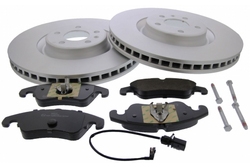 MAPCO 47046HPS Brake Set, disc brake