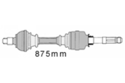 MAPCO 16411 Semialbero