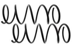 MAPCO 70411/2 Zestaw zawieszenia, sprezyny zrubowe