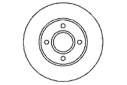 MAPCO 15694 Тормозной диск